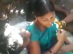 Indian Desi Tamil Aunty Gangbang