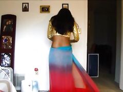 North Indian Bhabhi In Sari - Movies.