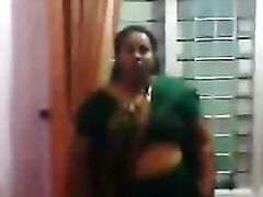 Bhabhi In Green Saree - Movies.