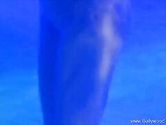 Lady In Red Does The Best Ritual And Dances Gracefully