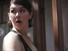 Cute trans fucks girl hard