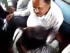 Indian finger fuck in train