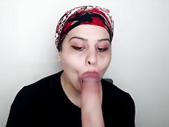 This INDIAN bitch loves to swallow a big, hard cock.Long tongue is amazing.