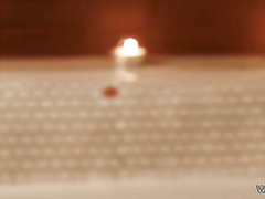 Blonde Sucks Off Desi Dick Interracial BJ