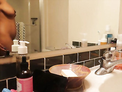 SPYING ON MY STEPMOM LEADS TO A ORAL