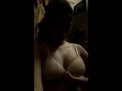 Indian GF Reshma showing her tits on cam